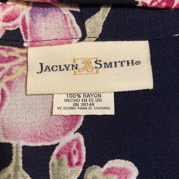 NWOT Vintage Jaclyn Smith Short Sleeve Blouse Top Size M - Picture 7 of 9